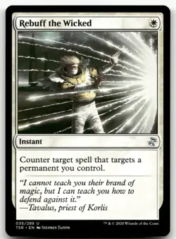 Rebuff the Wicked #35 (NM) Time Spiral Remastered TSR Magic MTG - Image 1
