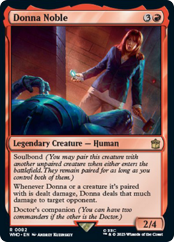 Donna Noble [Doctor Who] Foil Near Mint - Image 1
