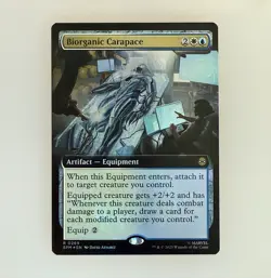 Magic the Gathering: Biorganic Carapace (Extended Art) Marvel's Spider-Man Foil - Image 1