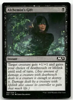Alchemist's Gift #87 (NM) Core Set 2021 M21 Magic MTG - Image 1