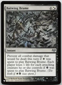 Batwing Brume The List Reprints 81/180 NM U - Image 1