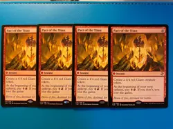MTG 4x Pact of Titan # 179 Time Spiral Remastered Magic the Gathering x4 NM - Image 1