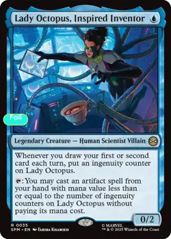 Lady Octopus, Inspired Inventor - Foil - SPM - 35 NM/LP - Image 1