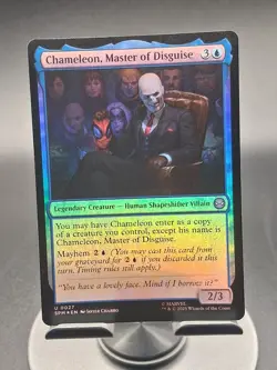 Chameleon, Master of Disguise Foil U Marvel's Spider-Man 27 NM - Image 1