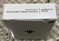 Hatsune Miku: Sakura Superstar Secret Lair (Rainbow Foil) MTG English Magic - Image 2