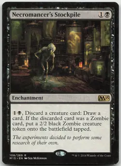 Necromancer's Stockpile Magic 2015 (M15) NM MTG - Image 1