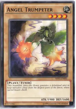 Yugioh - Angel Trumpeter SHVI-EN001 Unlimited - Shining Victories - Image 1