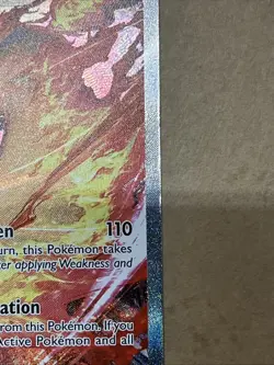 Pokemon Destined Rivals Team Rocket’s Moltres ex 229/182 SIR Alt Art LP - Image 3