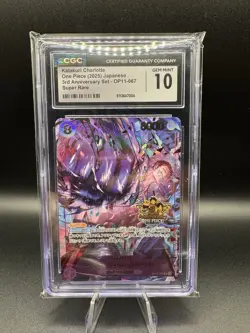 One Piece 2025 Jap. Katakuri Charlotte 3rd Anniversary Set Super Rare CGC 10 - Image 1