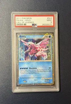 2011 Pokemon Shiny Palkia Call of Legends Secret Rare Holo #SL8 PSA 9 LOW POP - Image 1