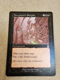 Yawgmoth's Bargain - Urza's Destiny Regular - Mtg - Image 1