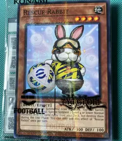 Yu-Gi-Oh! - Rescue Rabbit EFC1-EN001 / Neymar Jr Token EFC1-ENTKN SEALED!! - Image 1