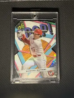 Shohei Ohtani 2023 Topps Pristine - Oh, Snap! #OS-13 Refractor Insert - Image 1