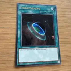 Yu-Gi-Oh! Terraforming OP05-EN003 Ultimate Rare Card - Image 1