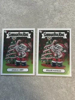 2024 TOPPS GPK OH THE HORROR-IBLE WAVE 4 ANGELIC ART/FELIX NAVIDAD 19a/19b - Image 1