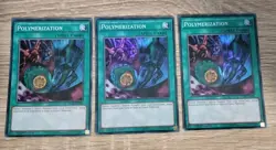 Polymerization Yu-Gi-Oh [Spell Card] FUEN-EN049 Playset X3 - Image 1