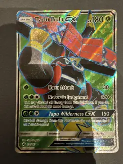 Pokemon - Tapu Bulu GX - 130/147 - SM Burning Shadows - Full Art Card - Image 1