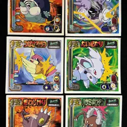 Pokemon Sticker seal Japanese amada Nintendo 6sets lots 1998 "NM~EX"_10 - Image 3