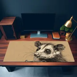 Cute Possum Ramen Playmat - Kawaii Anime Style Gaming Mat for MTG, YuGiOh, TCG - Image 3