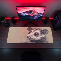 Cute Possum Ramen Playmat - Kawaii Anime Style Gaming Mat for MTG, YuGiOh, TCG - Image 5