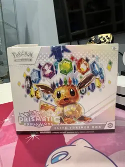 Pokemon Prismatic Evolutions ETB Elite Trainer Box Brand New Factory Sealed - Image 1