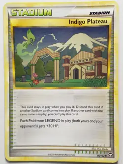 Indigo Plateau 86/102 HP - B1G1F Triumphant Pokemon Card - Ryo Ueda Art - Image 1