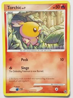 Torchic 89/106 HP - B1G1F Great Encounters Pokemon Card - Hiroki Fuchino Art - Image 1
