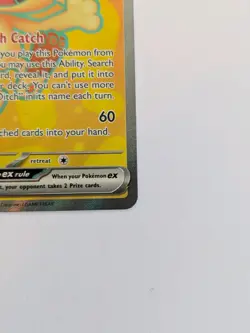 Meowth ex 107/088 Me03: Perfect Order Holo Pokemon Card TCG - Image 3