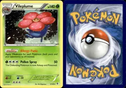 Vileplume - 3/149 - Non-Holo Rare LP Pokemon - Boundaries Crossed - Image 1