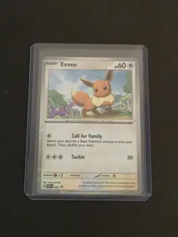 Eevee 043 Holo Promo Scarlet & Violet Promo Pokemon Holo Near Mint - Image 1