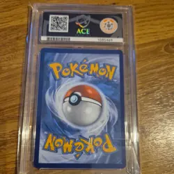 Pokemon TCG Team Rockets Moltres STAMP 229/192 ACE 10 - Image 2