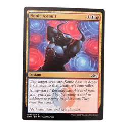 MTG Magic the Gathering Sonic Assault (199/291) Guilds of Ravnica NM - Image 1