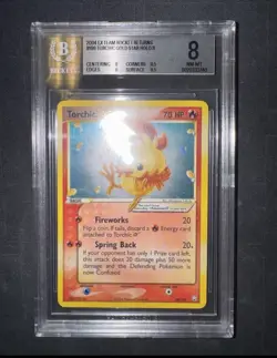 Pokemon Torchic Gold Star 108/109 EX TRR Holo BGS 8 STRONG - Image 1