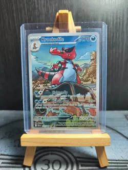 Krookodile SV: Black Bolt 137/086 Pokemon Card Holo - Image 1