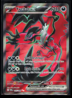 Pokemon Perfect Order Yveltal ex 105/088 Ultra Rare Holo NM - Image 1