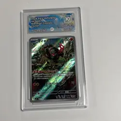 Pokemon 2024 S&V Japanese Okidogi Mask of Change 110/101 Graded PG 10 GM-MT - Image 1