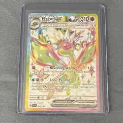 Pokemon Flygon EX SV08 Surging Sparks 222/191 Ultra Rare Full Art Holo English - Image 1