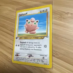 Jigglypuff 44/105 Neo Destiny 1st Edition Uncommon Pokemon card WOTC - Image 2