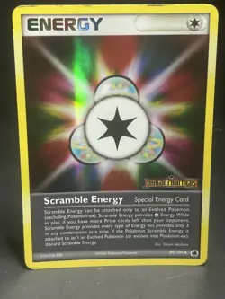 Scramble Energy Reverse Holo Dragon Frontiers 89/101 Pokemon TCG English stamped - Image 2