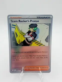 Team Rocket's Proton 208/217 Uncommon Ascended Heroes Pokemon Reverse Holo NM - Image 1