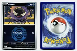 Gastly (Dusk Ball) ME: Ascended Heroes 123/217 Reverse Holo Pokemon NM - Image 1