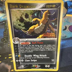 Dark Dragonite 15/109 Team Rocket Returns 2004 120HP Reverse Holo Rare TRR #15 - Image 1