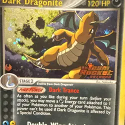 Dark Dragonite 15/109 Team Rocket Returns 2004 120HP Reverse Holo Rare TRR #15 - Image 5