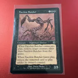 Faceless Butcher - Torment #60/143 MTG Magic The Gathering LP - Image 1