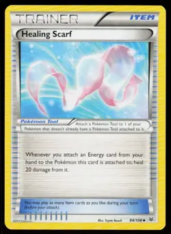 Healing Scarf 84/108 Uncommon Roaring Skies Pokemon Lightly Played - Image 1