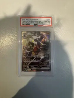 PSA 10 2025 Pokemon TCG EN Cynthia's Garchomp ex 232/182 SIR Holo Sv10 - Image 2