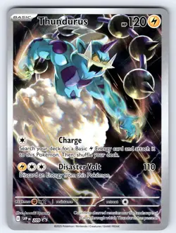 Thundurus 209 Holo Promo Scarlet & Violet Promo Pokemon Near Mint - Image 1