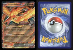 Team Rocket's Moltres ex 031/182 Destined Rivals Holo NM/M Pokemon - Image 3
