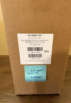 Open Case of 4 SEALED Pokemon Prismatic Evolutions Super Premium Collection Box - Image 2