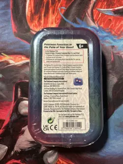 Pokemon Prismatic Evolutions SV8.5 Espeon Mini Tin Factory Sealed - Image 2
